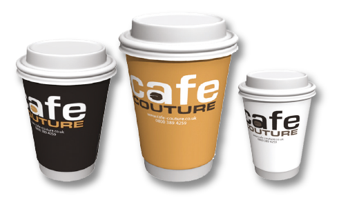 Cafe Couture Takeway Coffee Cup Range